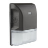 Mini Wall Pack, 1st Generation, 8W | 12W | 15W, Kelvin Adjustable (3000K, 4000K, 5000K), Bronze or White Finish