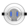 4'' Duo Selectable Retrofit Downlight, Power Selectable 6W/8W/10W/12W/16W, CCT Selectable 2700K/3000K/3500K/4000K/5000K