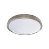 Round Ceiling Mount, 14", Brushed Nickel, 3000K