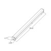 4 Foot Strip Light, Multi Wattage (22/28/36/44W), Multi CCT (3500K/4000K/5000K), Emergency Battery