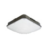 Viewpoint Medium Canopy, 9,000/11,000/14,000 Lumen Select, Diffuse Medium Lens, 30K/40K/50K Selectable, Bronze Finish