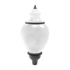 Westgate GPA Series LED Acorn Area Light, 37" Size, 80W|100W|150W Wattage Selectable, 3000K|4000K|5000K CCT Selectable, Black Finish