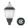 Westgate GPA Series LED Acorn Area Light, 32.72" Size, 80W|100W|150W Wattage Selectable, 3000K|4000K|5000K CCT Selectable, Black Finish