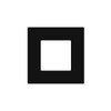 6" Square Trim Replacement for LT23754~64 Series, Black