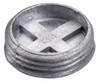 Garvin Industries WP75, 3/4" Cast Aluminum Closure Plug, Gray