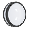 GlobaLux ABH Architectural LED Bulkhead, No Cut-Off, 17W, 120V, CCT Selectable 3000K|3500K|4000K, Black Finish