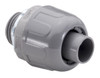 Garvin Industries Straight Liquidtight Connector, 3/4", Gray Nylon