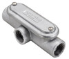 Garvin Industries MT6CGHDG, 2" Mogul Conduit Body, T Type, Hot Dip Galvanized, Malleable Iron, with Cover and Gasket