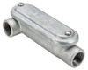 Garvin Industries MLR3CGHDG, 1" LR Type Mogul Conduit Body, Hot Dip Galvanized, Malleable Iron, With Cover and Gasket