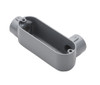 Garvin Industries LR7, 2-1/2" Threaded LR Type Rigid Conduit Body, Copper-Free Aluminum, Powder Coat Finish