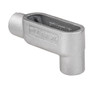 Garvin Industries LB Type Form 7 Conduit Body, 2-1/2" Hub, 3 Max Conductors, 3/0 AWG Max Wire, 95.8 in³ Volume, Gray Iron, Zinc Plated