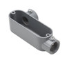 Garvin Industries LL6SS, 2" EMT and Rigid Combination Conduit Body, LL Type, Copper-Free Aluminum, Powder Coat Finish