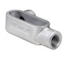 Garvin Industries Rigid Conduit Body, LL Type, Form 7, 1-1/2 Inch, 3 Hubs, 2 AWG Max, 24in³ Volume, Zinc Plated Gray Iron