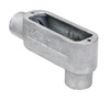 Garvin Industries LB10MHDG, 4" Threaded LB Type Rigid Conduit Body, Hot Dip Galvanized, Malleable Iron