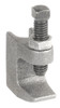 Garvin Industries Beam Clamp, Reversible, Stamped Steel, Zinc Plated, 3/4" Jaw Opening, 3/8"-16 Hole