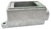 Garvin Industries FS2MHDG, FS Type Single Gang Box, 3/4" Hub, Heavy Duty, Hot Dip Galvanized