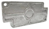 Garvin Industries FSC3MHDG, FS Cast Device Box, Single Gang, 1" Dual Hub, Heavy Duty, Hot Dip Galvanized