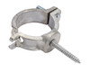 Garvin Industries 1107, 2-1/2" Conduit Support, Malleable Iron, Lag Screw Type