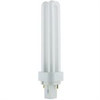 PLD Twin Tube CFL, 18W, 2-Pin G24d-2 Base, 1080lm, 4100K Cool White, 10-Pack