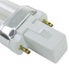 9W PL CFL Twin Tube Bulb, 2-Pin G23, 3000K Warm White, 10 Pack