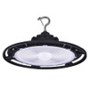UFO High Bay, 13.8" Round, 100W/150W/200W, CCT Selectable, 0-10V Dimmable, Black
