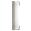 12.3-Inch Modern Brushed Nickel Wall Sconce, 15W, 3000K, Dimmable