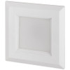 4" Square Retrofit, 10W, 700lm, 5000K, Dimmable, 120V, White Finish