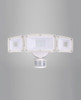 20 Watt Triple Flat Face Head LED Motion Security Light