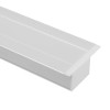 Premium Extrusion, Standard Flange Slot, Recessed Mount, 2 Meter