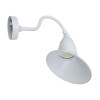 11in Angled Gooseneck LIGHT,3CCT 18/26/35W, 0-10V, Photocell, Black