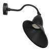 11in Angled Gooseneck LIGHT,3CCT 18/26/35W, 0-10V, Photocell, Black