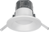 RP Lighting and Fans 8775, 4" IC LED J-Box Downlight, White, 90 CRI, 3000K, Emergency Backup