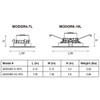 Best Lighting MODGR6-10L-KFS, 6" Gimbal Downlight, 1000lm, 120V, 2700K|3000K|3500K|4000K|5000K, >90 CRI, Kelvin Selectable