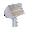 Topaz Southwire FL-200PCS-SFYK-WH, 200W Max, Power Selectable (120W/150W/200W), CCT Selectable (3000K/4000K/5000K), Large LED Flood Light, Slipfitter & Yoke Mount, White Finish