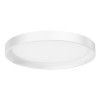 Westgate FMLB Series, 12" Regressed Flush Mount LED Ceiling Light, 18W, 1440lm, 120V, 5CCT Selectable (2700K|3000K|3500K|4000K|5000K), CRI≥90, White or Black Finish