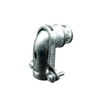 Garvin Industries Snap-In MC Connector, 3/8" Trade Size, 90° Angle, Zinc Diecast, 1/2" KO, Cable Range 0.445"-0.610"
