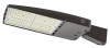 Commercial LED CLF14 Series Flood Light, 200W|240W|300W, 3000K|4000K|5000K, Bronze, Integrated Photocell, Straight Arm Mount