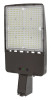 Commercial LED CLF14 Series Flood Light, 200W|240W|300W, 3000K|4000K|5000K, Bronze, Integrated Photocell, Straight Arm Mount