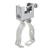 Garvin Industries BC24MSMTZ, 1-1/2” Conduit to Beam Clamp, Side Mount, Snap Close Clip, 1/2” Max Flange, 50 Pack