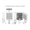 Westgate LF3 LED Flood Light, 220W, 21578lm, 3000K, Slip Fitter
