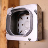 Garvin Industries 4-11/16" Square to Octagon Device Ring, 5/8" Raised