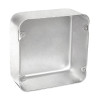 Garvin Industries 4-11/16" Square Box, 2-1/8" Deep, Drawn, No Knockouts