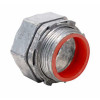 Garvin Industries 3-1/2" EMT Compression Connector, Insulated Throat, Zinc Die Cast