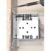 Garvin Industries 4" Square Bracketed Box, 2-1/8" Deep, Welded, with MC/BX Clamps, Flat Vertical Bracket