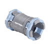 Garvin Industries 1491, 1/2" ENT Coupling, PVC, Snap-In, Impact Resistant, Concrete Tight