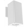 WM-WMCSR-DL-MCTP-D Series, 4" LED Round-Corner Square Outdoor Cylinder Light, 10W|15W|20W, 8.5" Height, Selectable 3000K|4000K|5000K