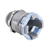Garvin Industries 1511, 1/2" ENT Terminal Adapter, Threaded Male End, Concrete-Tight, Six Locking Tab Design