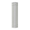 46" LED Decorative Wall Sconce, 50W, 3600lm, 120-277V, 3000K|4000K|5000K, 6" Wide, Oil-Rubbed Bronze|Silver|Black