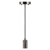 Decorative Socket Pendant, 6FT Cord, E26 Medium Base, Rose Gold|Gun Black