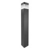 G8 Round 4-Zone Quadrant Modular Bollard, Power and CCT Adjustable, 10W|18W|25W, 3000K|4000K|5000K, White Reflector, Black|Bronze Finish